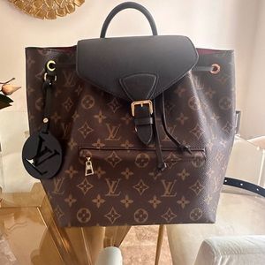 Louis Vuitton the Montsouris PM, new elegant backpack.